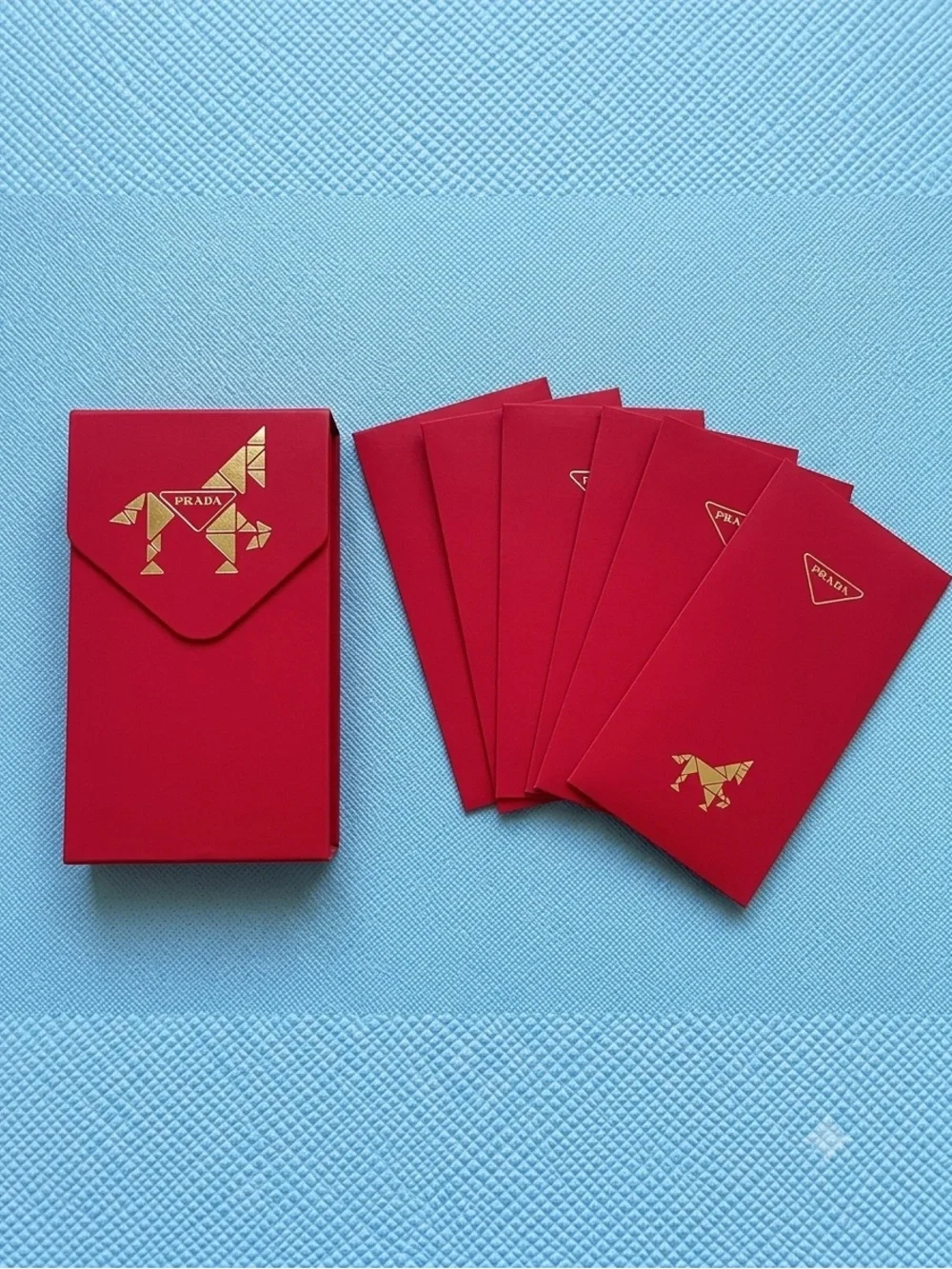 Prada Lunar New Year - Year of the Fire Horse Envelope Set